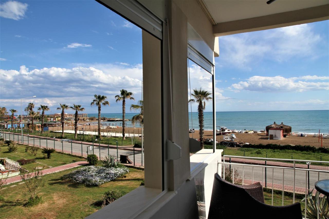 Уютная квартира на берегу моря с частным бесплантным пляжем Анталія Екстер'єр фото